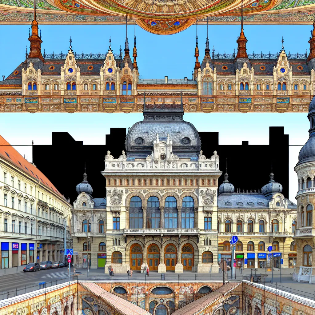 A felújított Párisi udvar lenyűgöző belső tere Zsolnay kerámiákkal