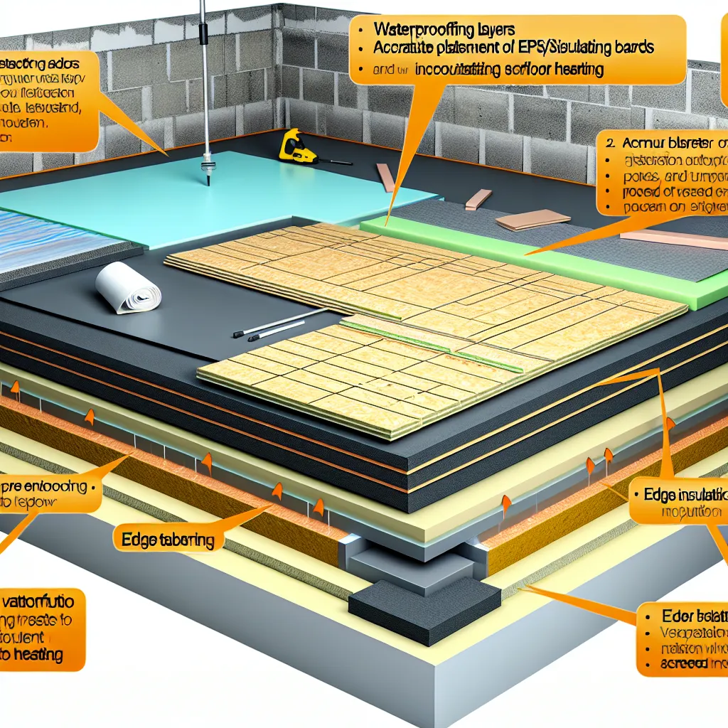 Aljzat szigetelés rétegrend: A titkos trükk!