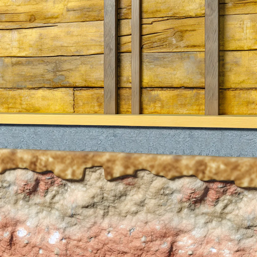 Aljzat szigetelés rétegrend ábra