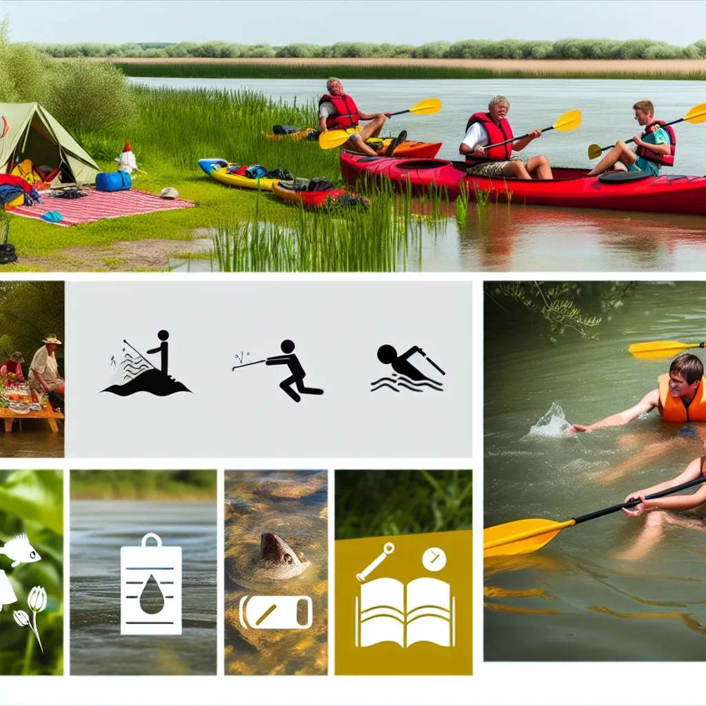 Békés reggel a Tisza parton, fa stéggel és fűzfákkal