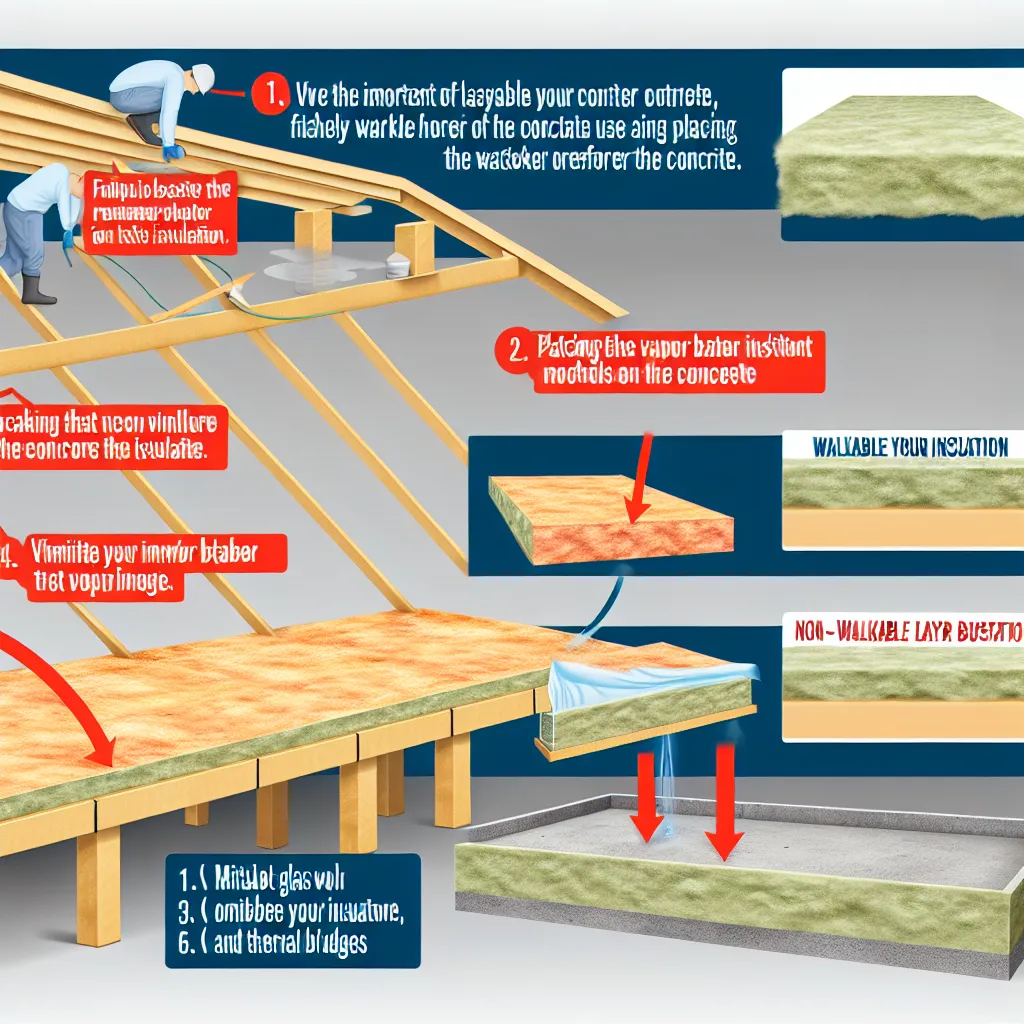 Beton födém szigetelés rétegrend ábra: beton, párazáró fólia, hőszigetelés