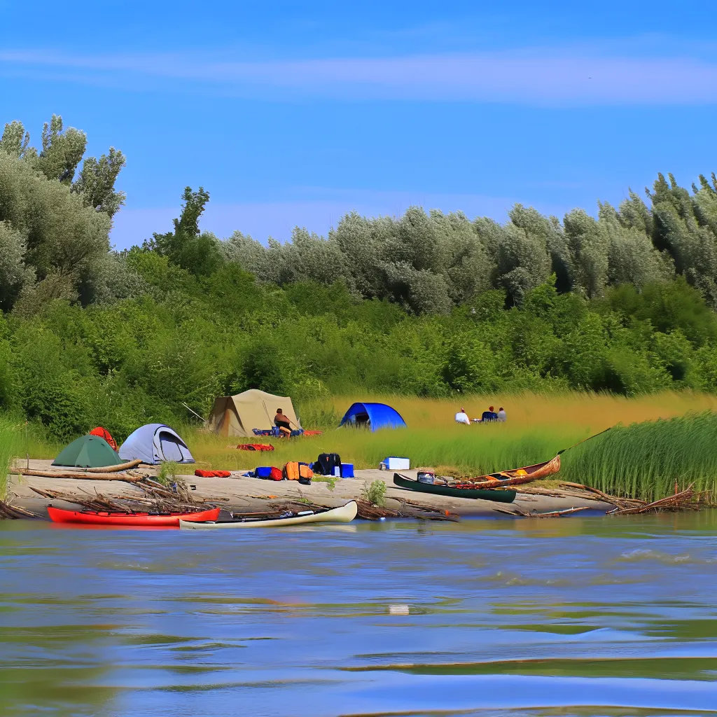 Biztonságos kempingezés és sátorozás a folyóparton