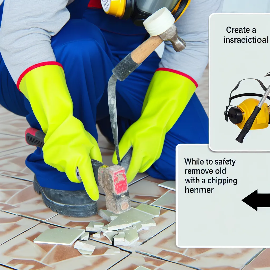 Csempebontás Vésőgéppel: Biztonsági Útmutató