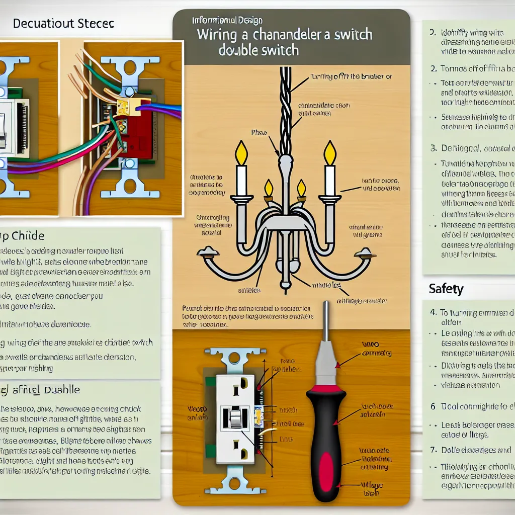 Csillárkapcsoló bekötési rajz: Hogyan haladnak a vezetékek a falban