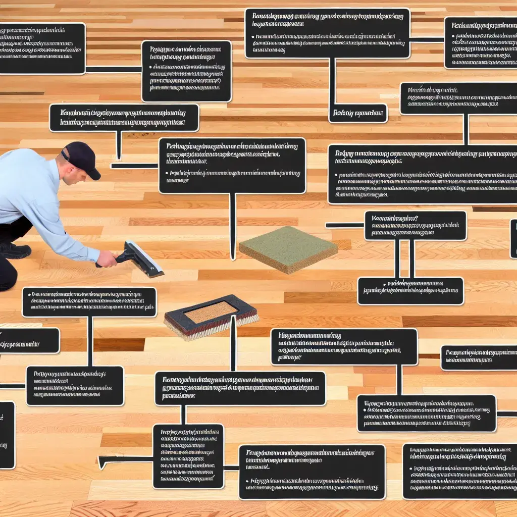 Előtte-utána kép egy felújított parkettáról, bemutatva a különbséget