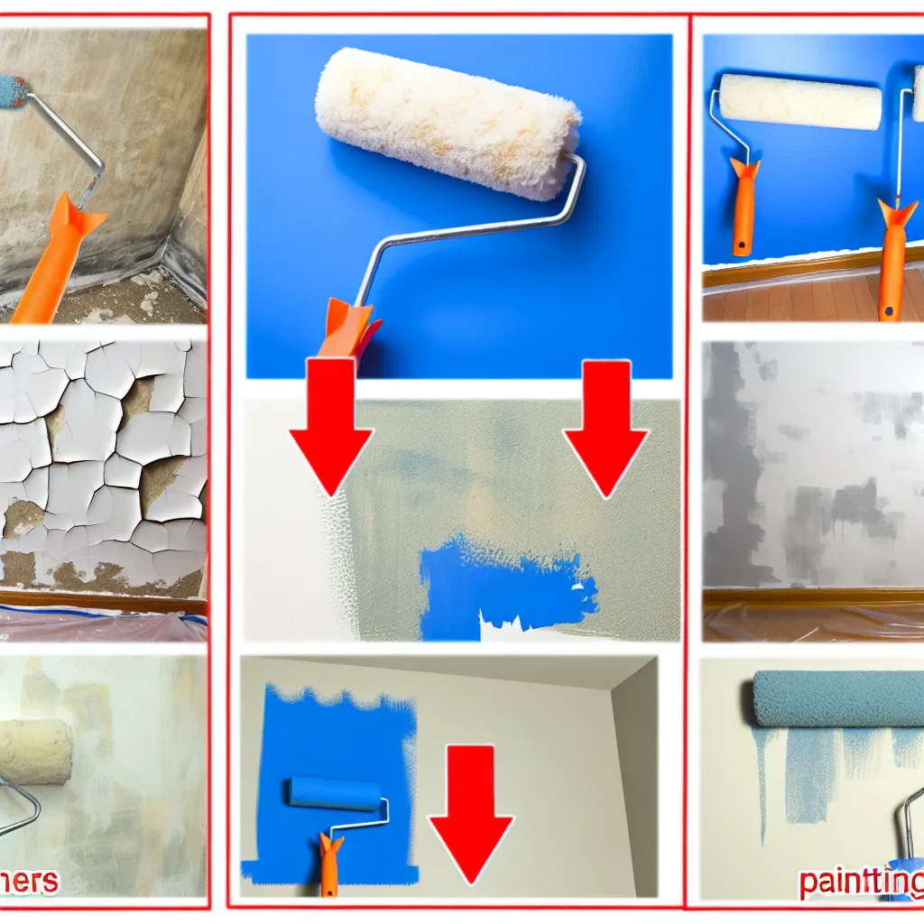 Falfestés hibák: Így kerüld el a foltos falakat