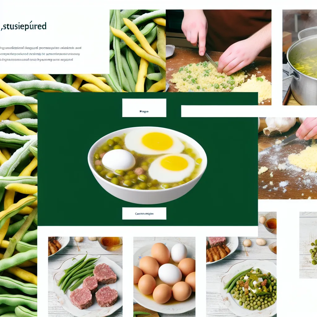 Friss zöldbab, fokhagyma és tejföl előkészítése a főzelékhez a vágódeszkán