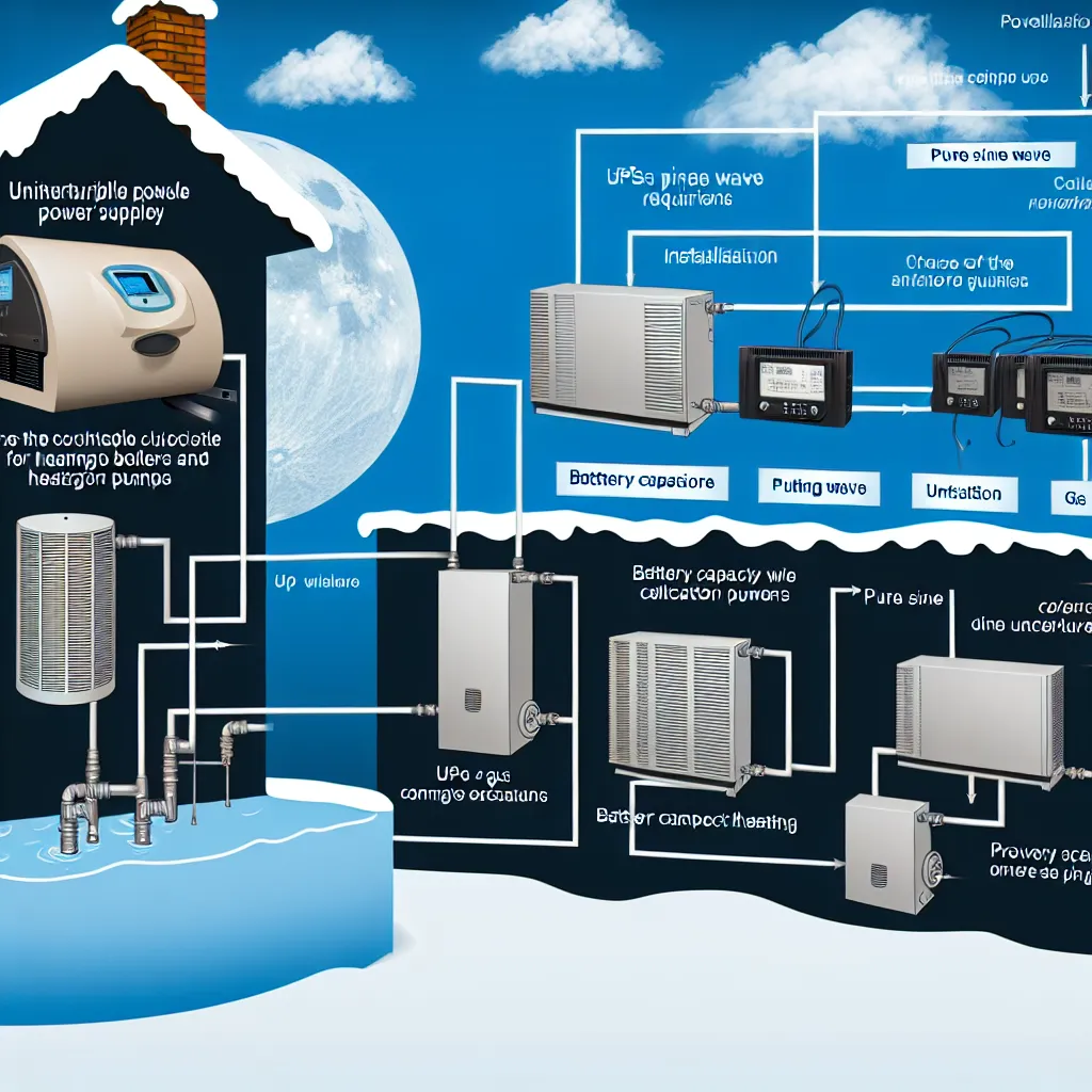 Gázkazán szünetmentes tápegység és külső munkaakkumulátor szakszerű bekötése