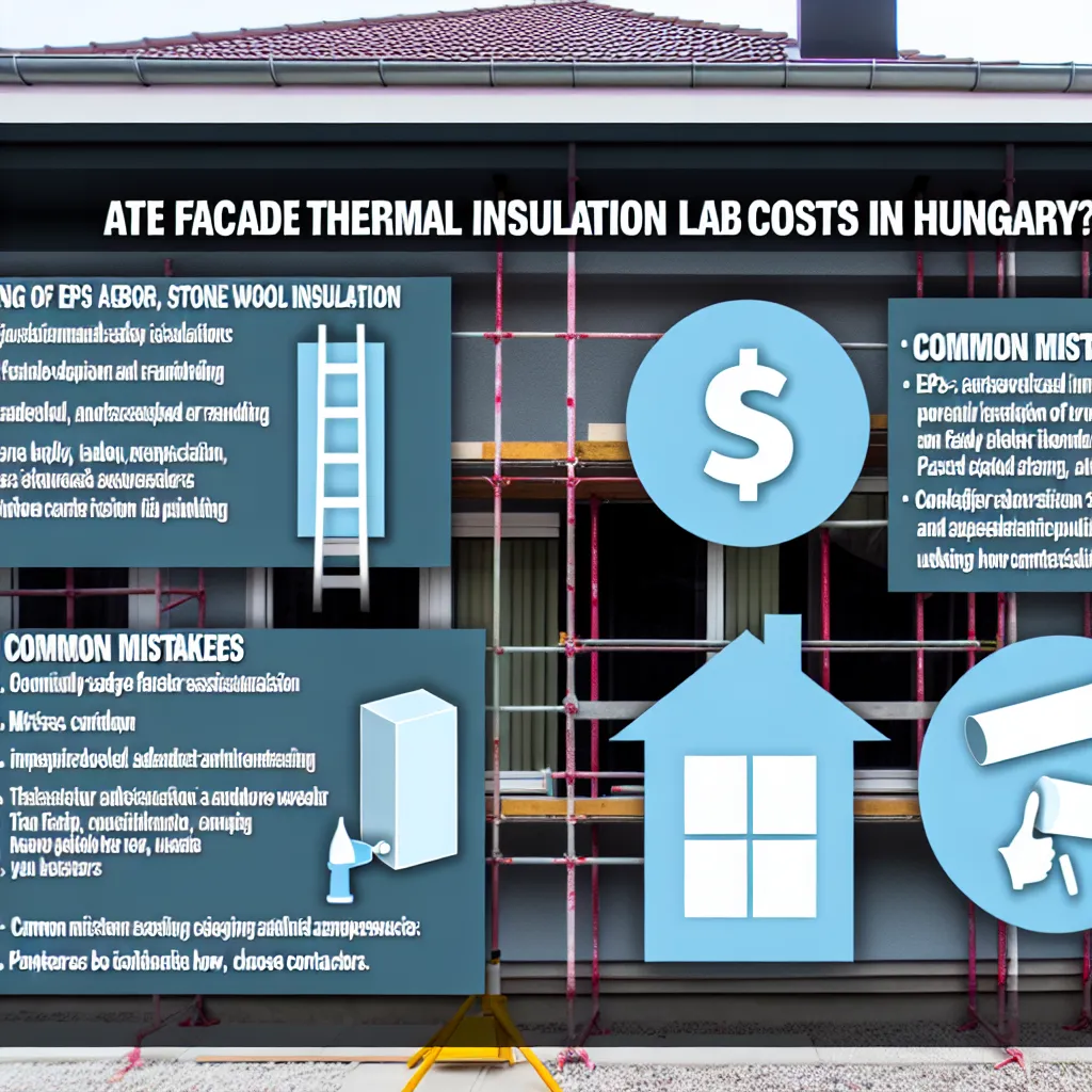Homlokzati hőszigetelés munkadíj: Így spórolj