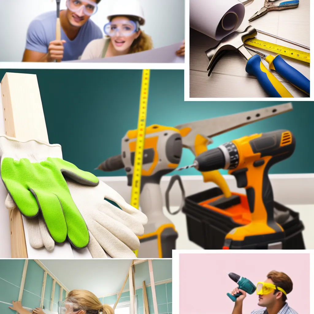 Jól felszerelt barkácsműhely alapvető szerszámokkal és rendezett munkapaddal