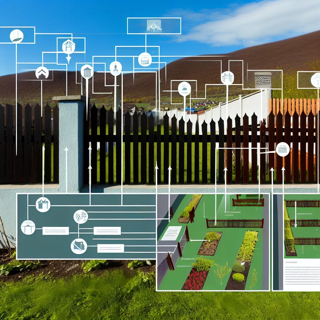 Jobbkéz szabály kerítés ábra: kinek melyik oldalt kell keríteni