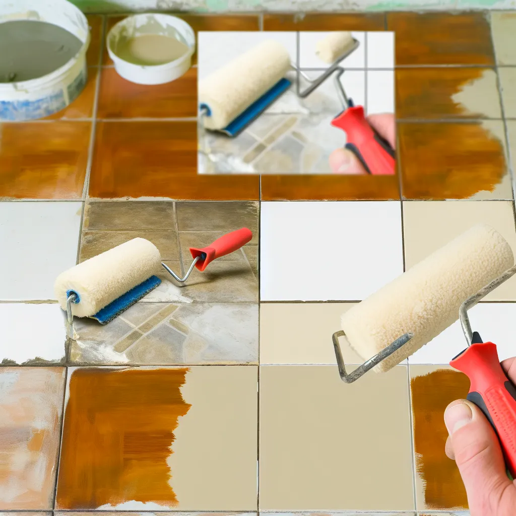 Járólap alapos tisztítása és zsírtalanítása festés előtt