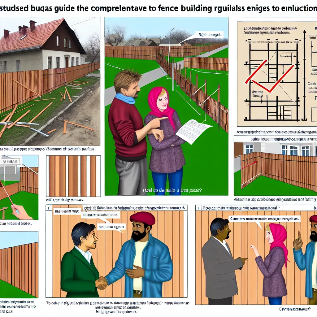 Kerítés építés szabályai: Így kerüld el a milliós bírságot!