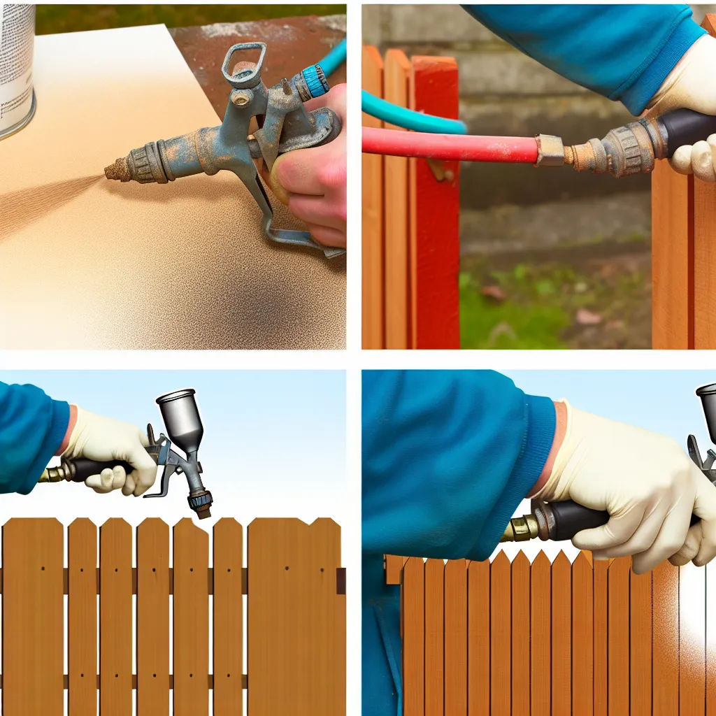 Kerítésfestés összehasonlítás: ecset vs szórópisztoly