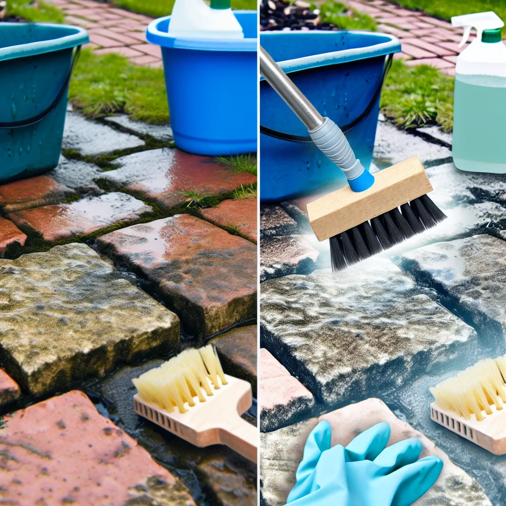 Koszos térkő? Így tisztítsd gép nélkül olcsón!