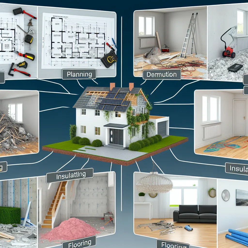 Lakásfelújítás kezdete: bontás és tervezés egy régi lakásban