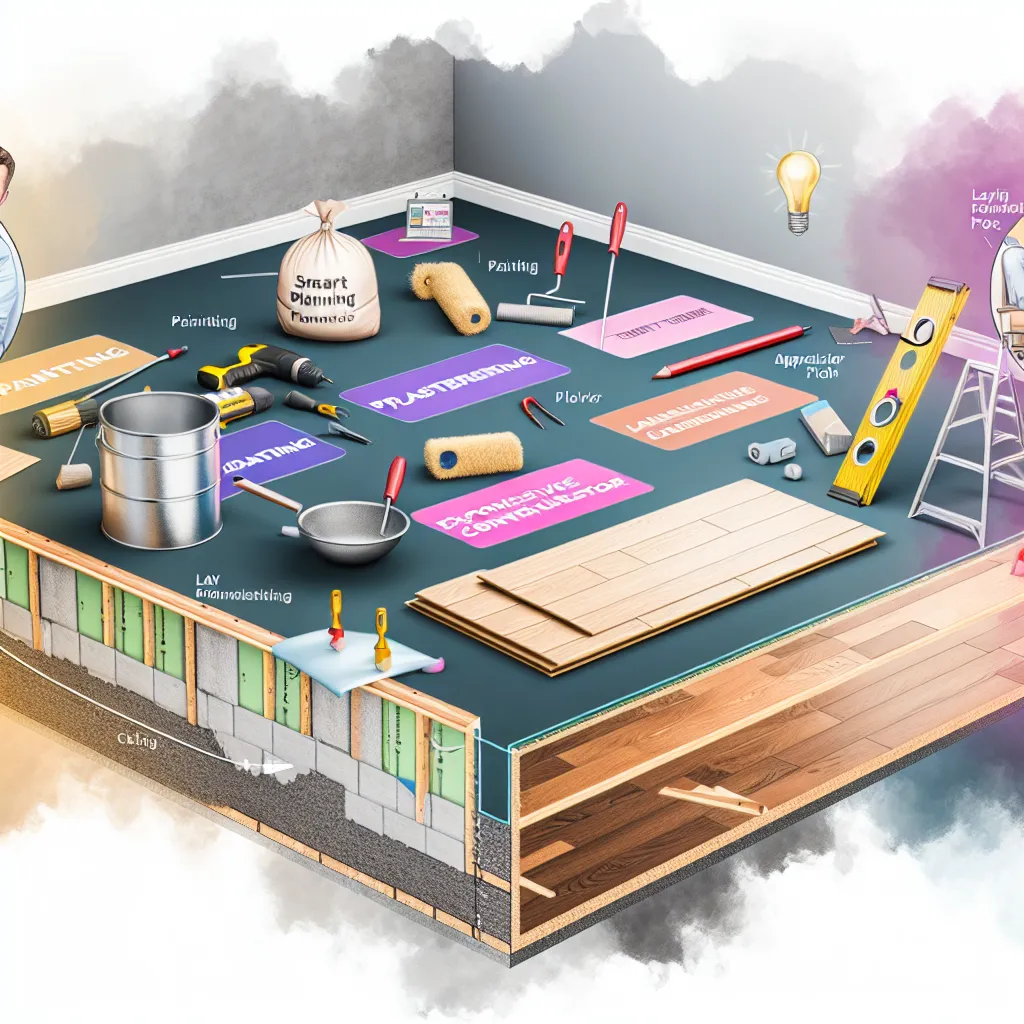 Laminált padló lerakása házilag, párazáró fólia és lépéshanggátló alkalmazása