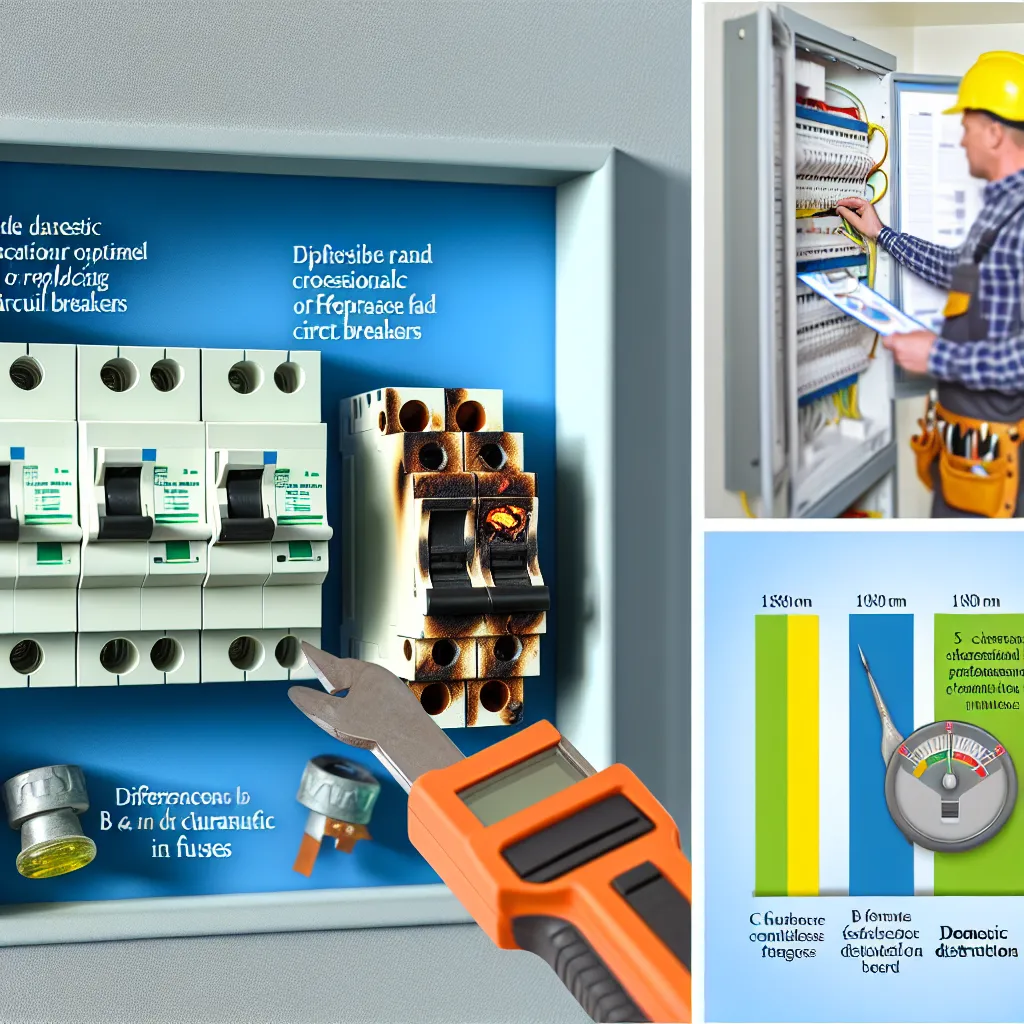 Megégett, olvadt kismegszakító a lakáselosztóban - a túlterhelés veszélye