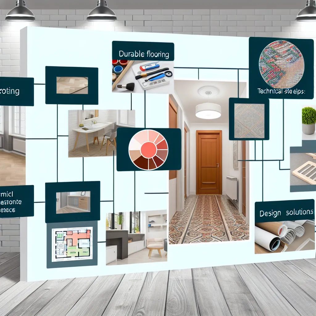 Modern és rendezett előszoba beépített tárolókkal és paddal