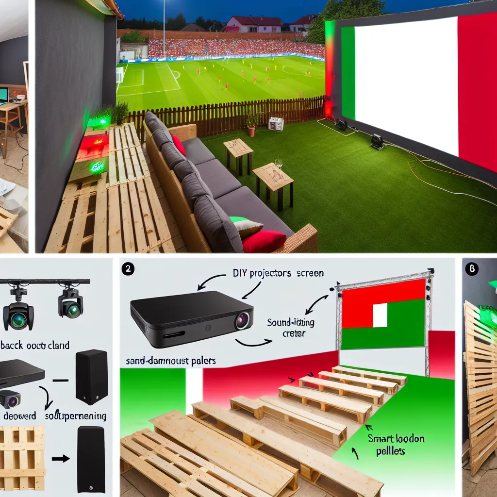 Nappali átalakítva Magyarország Portugália szurkolói zónává okosvilágítással