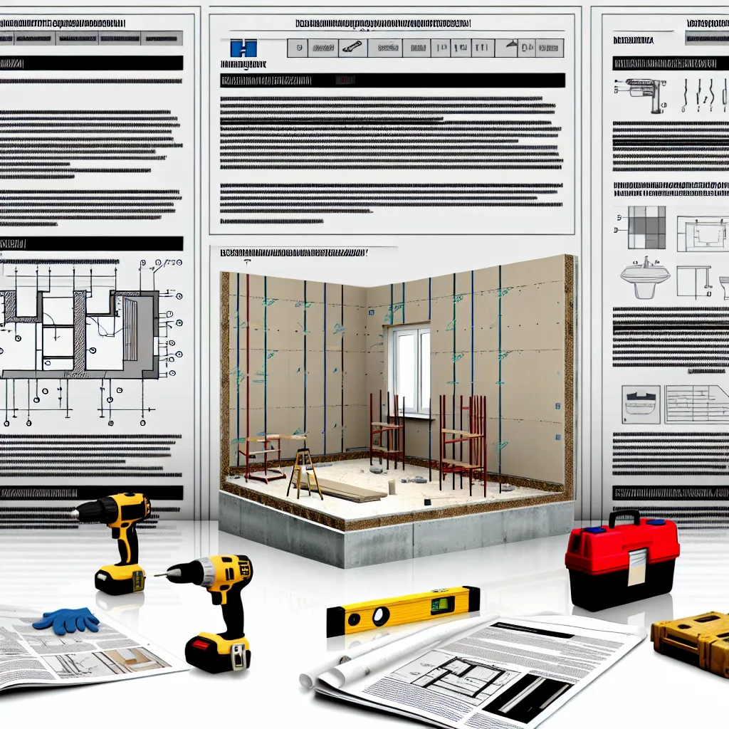 Szakember árajánlatot készít gipszkartonozáshoz tervek alapján