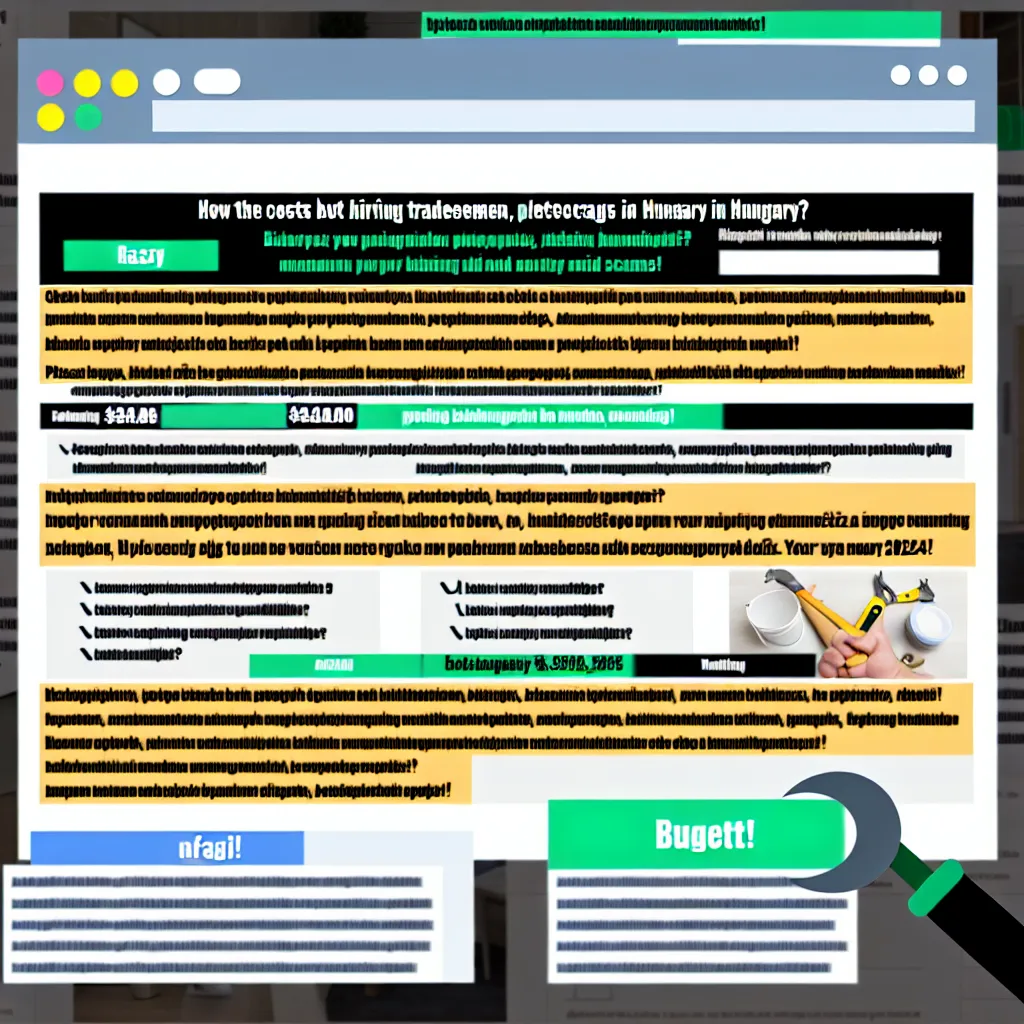 Szakember árak Magyarország: Mennyibe kerül a felújítás 2024-ben?