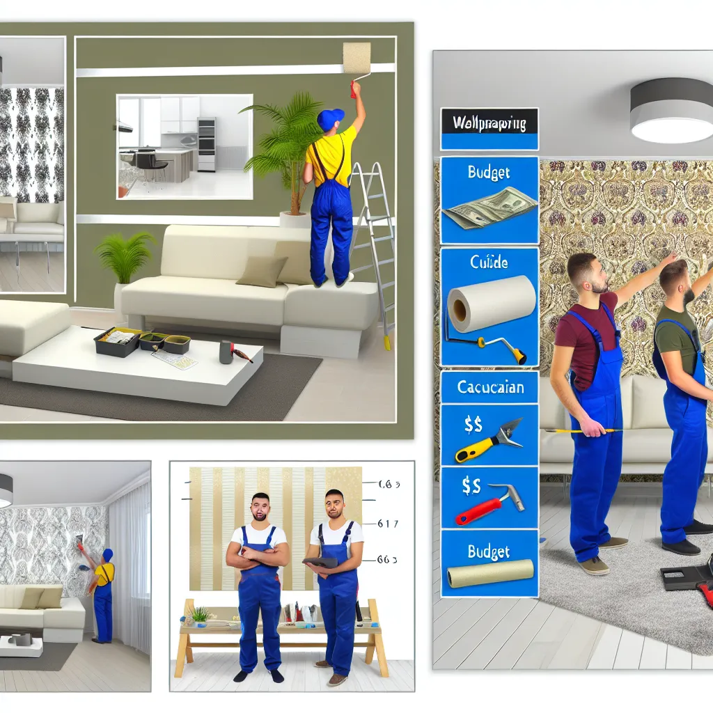 Szakember vlies tapétát rak fel a falra precízen