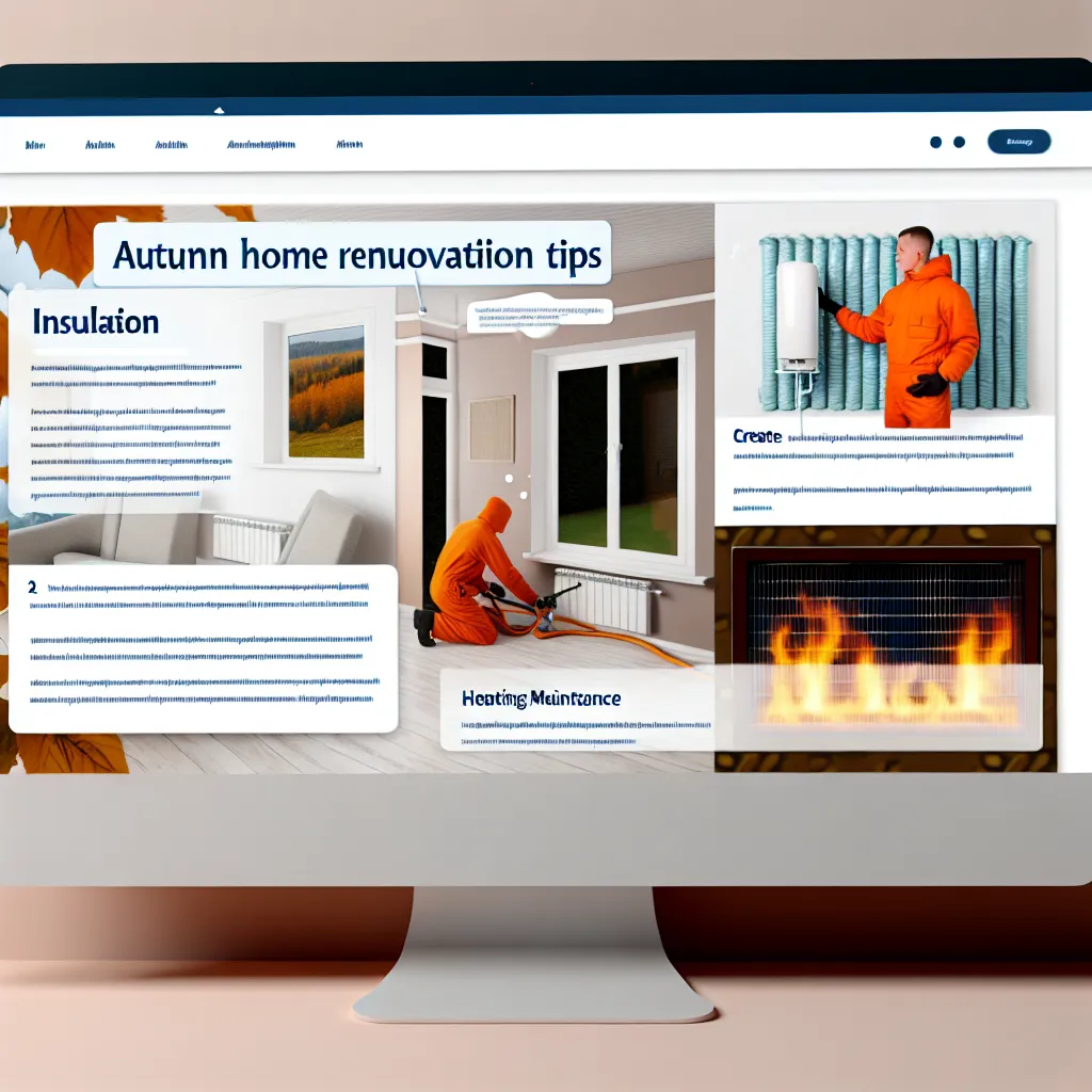 Őszi felújítási tippek: Így spórolj a téli számlákon!