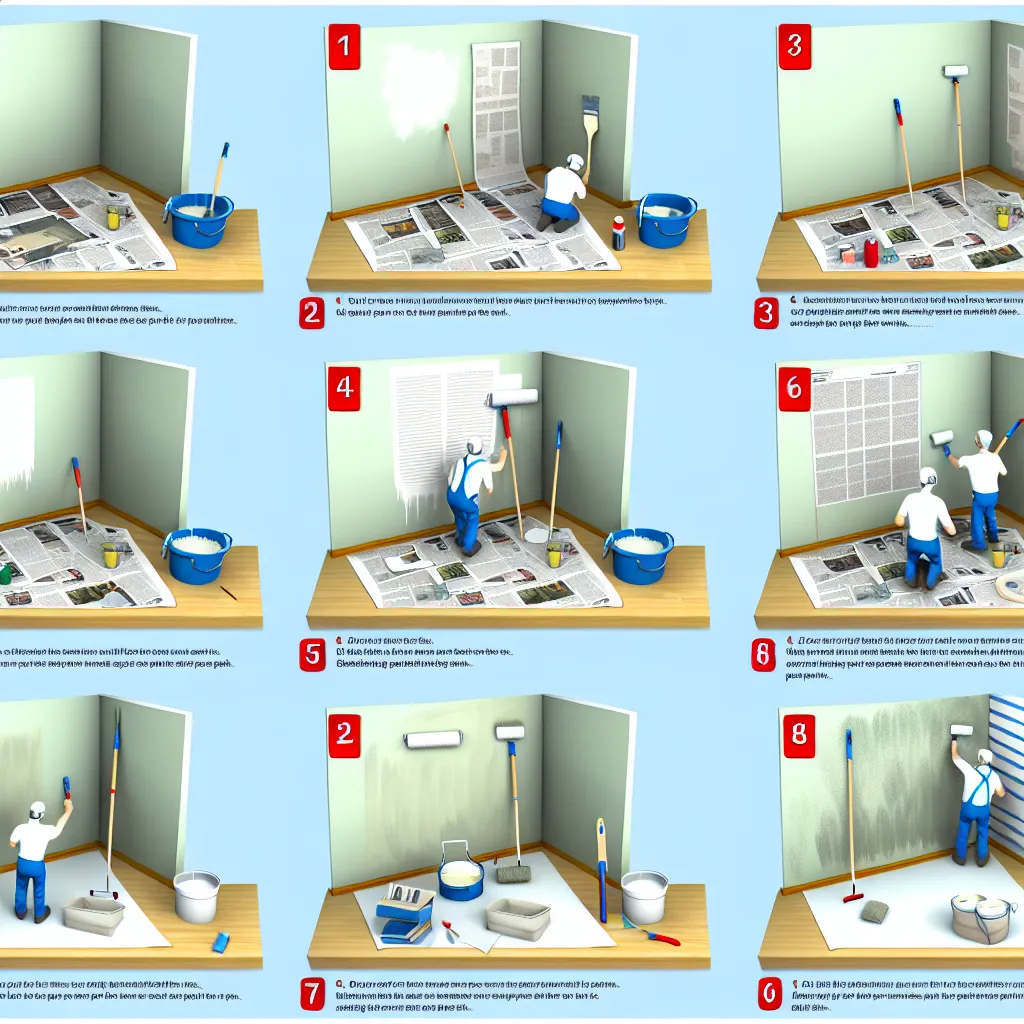 Szobafestés előkészületek: takarófólia, maszkolószalag és szerszámok