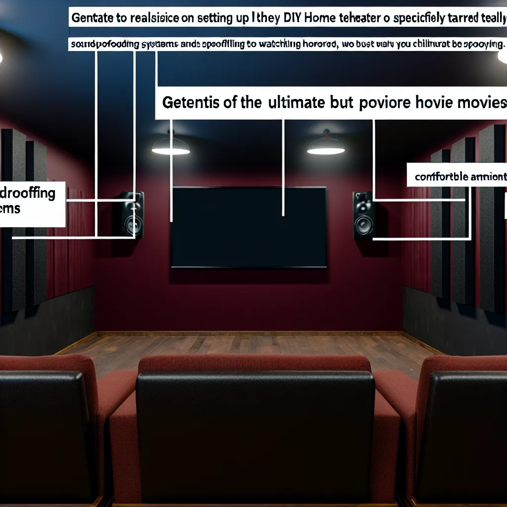 Tökéletes otthoni mozi szoba horror filmekhez hangulatvilágítással