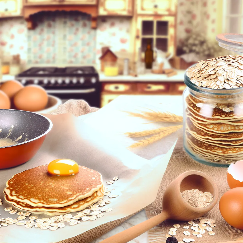 Tökéletes, puha zabpalacsinta friss gyümölcsökkel és juharsziruppal