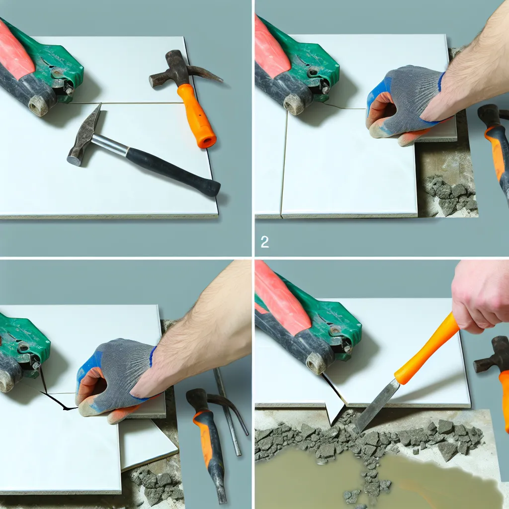 Törött csempe csere: Így csináld bontás nélkül!