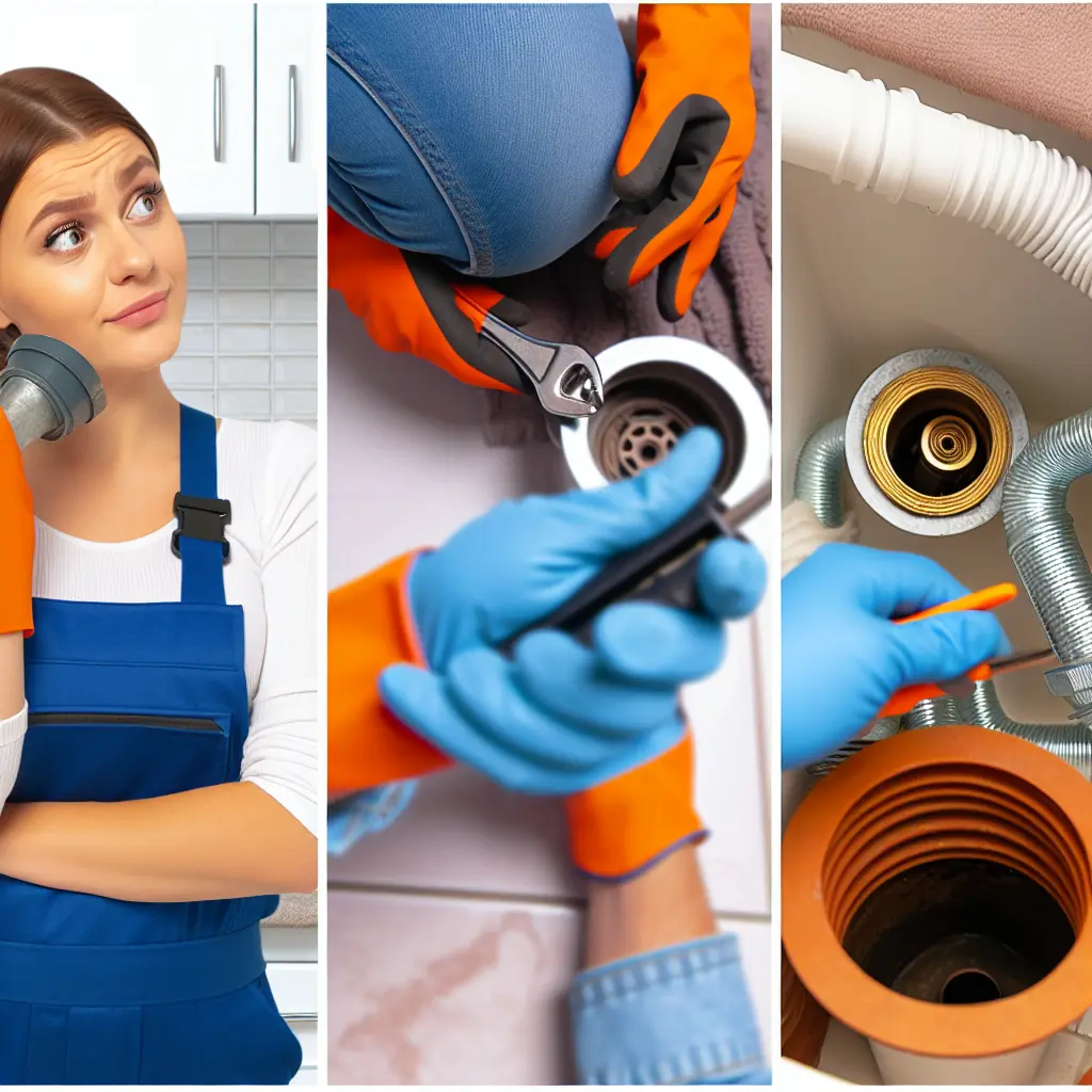 Vízvezeték szerelő vizsgálja a falban lévő szivárgó csövet