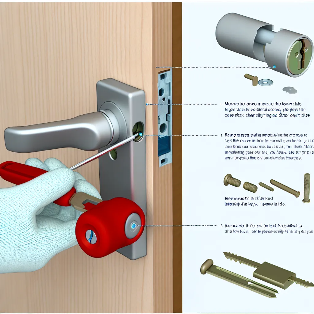 Zárbetét csere házilag: Így növeld a biztonságot 5 perc alatt